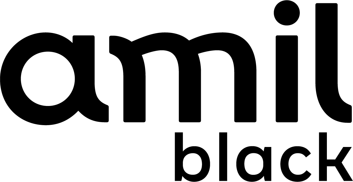 Logo da Amil Black